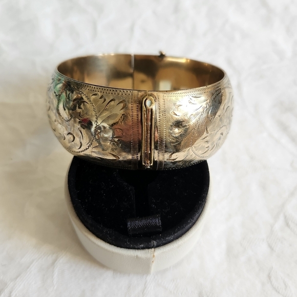 BIRKS Gold Filled Cuff Bracelet - Picture 3 of 16